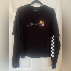 Vans Long Sleeve Love Is Kind Shirt